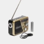 Преносимо радио WAXIBA XB-521 – FM/AM/SW, USB и AUX, акумулаторно, снимка 4
