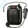SHIDU S611 Voice Amplifier – преносим гласов усилвател с безжичен UHF микрофон, снимка 1