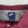 Винтидж тениска Nike Golf Polo на райета, размер M спортен стил, снимка 3