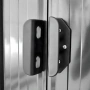 Метална градинска къща за инструменти с вентилация и заключване - 277 × 299 × 192 см, снимка 8