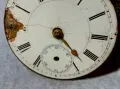 МЕХАНИЗЪМ от РЯДЪК СТАР ВИКТОРИАНСКИ ДЖОБЕН ЧАСОВНИК с РИМСКИ ЦИФЕРБЛАТ 47152, снимка 9