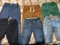 Дънки и панталони ръст 128/134см., снимка 1 - Детски панталони и дънки - 34143529