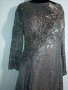 Официална сива рокля L/Xl Нова, снимка 18