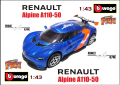 Renault Alpine A110-50 2012 - Bburago 1:43, снимка 1 - Колекции - 44803129