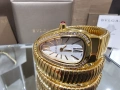 BVLGARI Serpenti Tubogas Snake Gold Diamonds Дамски Часовник, снимка 5