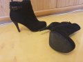 Плюшени черни Ботушки, снимка 5