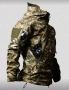 зимно - есенно тактическо яке с поларена подплата. размер м, снимка 5