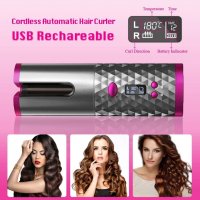 Безжична автоматична керамична маша за коса Cordless Automatic Curler, снимка 6 - Маши за коса - 35727167