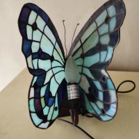 Настолна лампа тифани-пеперуда, снимка 6 - Настолни лампи - 41796947