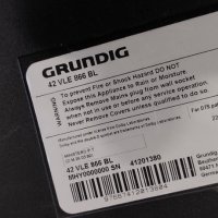 Оригинална стойка за, телевизор Grundig модел 42 VLE 866 BL​, снимка 6 - Части и Платки - 42490161