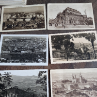 стари черно-бели пощенски картички Прага, снимка 3 - Колекции - 44925028