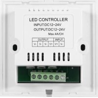 Превключвател за димер, функция за регулиране на цвета LED сензорен панел, снимка 3 - Друга електроника - 40539748