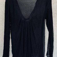 Копринена блуза NOLITA DE NIMES Италия, снимка 2 - Блузи с дълъг ръкав и пуловери - 40313812