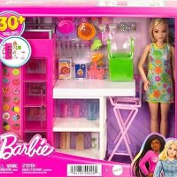 Нов Комплект за игра с кукла Barbie HJV38 куклена къща Детска играчка Барби, снимка 6 - Кукли - 41926813