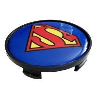капачки за джанти супермен SUPERMAN сиви или черни 68мм, снимка 2 - Аксесоари и консумативи - 41463290