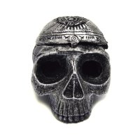 Декоративен пепелник във формата на череп с капак., снимка 3 - Други - 41971186