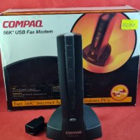 Compaq 56K* USB факс модем, снимка 1 - Рутери - 39297492