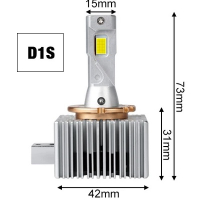 Автомобилни крушки d1s/d2r/d2s/d3s Led-Xenon Canbus- Dserie PlugNPlay., снимка 4 - Аксесоари и консумативи - 44747128