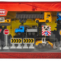 Комплект за игра Majorette - Пътни строители 212057972, снимка 1 - Коли, камиони, мотори, писти - 36318492