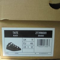 Луксозни мъжки чехли Dr. Martens № 46 Черна кожа, снимка 2 - Мъжки чехли - 41391361