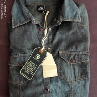 НАМАЛЕНА - Bogner Jeans нова дънкова риза , снимка 10 - Ризи - 41104394