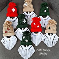Коледни гномчета с дървен ринг, снимка 1 - Коледни подаръци - 38682547
