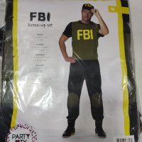 Halloween party костюм FBI agent агент , снимка 1 - Други - 42643440