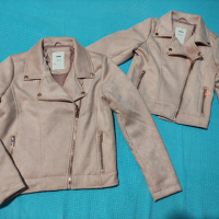 Детско яке байкър Sinsay, размер 110 и 140см, ново, снимка 5 - Детски якета и елеци - 44830165