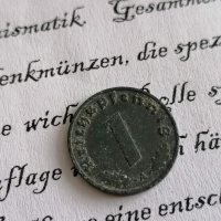 Райх монета - Германия - 1 пфениг | 1942г.; серия А, снимка 2 - Нумизматика и бонистика - 34742650