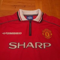 Manchester united - Umbro - YORKE 19 - 1998/2000 - Манчестър юнайтед - Умбро  , снимка 2 - Футбол - 41065618