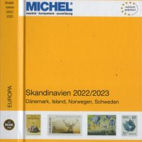 Михел Европа Каталог Band10 Skandinavien 2022/2023, снимка 1 - Филателия - 44327165