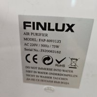 Пречиствател Finlux FAP-8091UZI , 73, снимка 2 - Овлажнители и пречистватели за въздух - 42605269