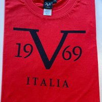 Мъжка тениска 19V69 Italia Rayan Red by Versace 19.69 Mens T-Shirt блуза с къс ръкав , снимка 4 - Тениски - 41620009