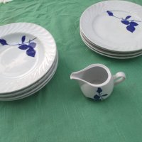 Български порцелан чинии и каничка, снимка 8 - Чинии - 34542134