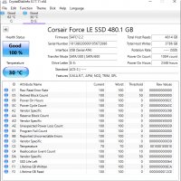 SSD диск Corsair Force LE 480 GB, снимка 3 - Твърди дискове - 38755170