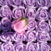 Сапунени рози, снимка 3 - Изкуствени цветя - 35947886