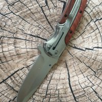 Browning ТВ 1474- Сгъваем автоматичен нож 102х228 мм, снимка 4 - Ножове - 40668865