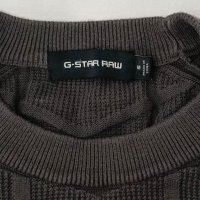 G-STAR RAW оригинален пуловер S памучен Suzaki Moto R Knit, снимка 3 - Пуловери - 40118746