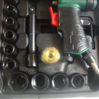 Нов Немски Пневматичен Гайковерт-310Nm-Impact Wrench-Parkside-Пълен Комплект, снимка 11 - Други инструменти - 41318473