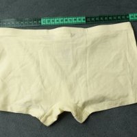 S памучни бледо жълти боксерки на H&M, снимка 4 - Бельо - 40367334