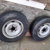 2бр гуми с джанти за кемпер, снимка 1 - Гуми и джанти - 41965426