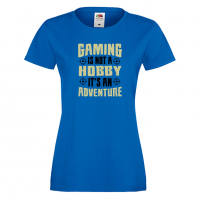 Дамска тениска Gaming Is Not A Hobby, снимка 3 - Тениски - 36191218