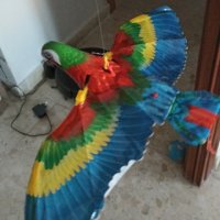 Летяща/висяща играчка Електрически папагал, снимка 6 - Електрически играчки - 40952165