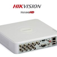 HIKVISION DS-7108HQHI-K1 8+2 Канален 5в1 Хибриден DVR HD-TVI HD-AHD HD-CVI CVBS IP H.265+ Компресия, снимка 2 - Комплекти за видеонаблюдение - 41506460