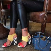 Стилни и модерни сандали на ток , снимка 4 - Сандали - 41568348