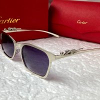 Cartier 2021 дамски слънчеви очила тип котка, снимка 11 - Слънчеви и диоптрични очила - 34665094