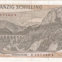 20 шилинга 1967, Австрия, снимка 2 - Нумизматика и бонистика - 38808930