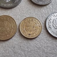 Монети. Тунис . 2, 1 и 1/2 динар, 10, 20, 50 ,100, 5 милима. 8 бройки., снимка 13 - Нумизматика и бонистика - 42373005