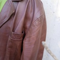 Мъжко кожено сако XL, снимка 3 - Сака - 42580133