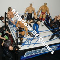 12 Броя WWE Кеч Фигурки JAKKS Pacific И Mattel И Оригинален Пружиниращ Кеч Ринг JAKKS Pacific 2007, снимка 2 - Колекции - 44474006